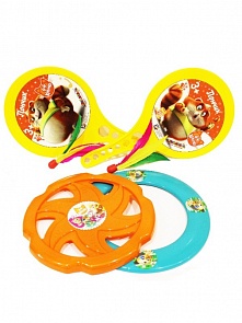 Игровой набор №2 – Пончик: батен, кольцо, звезда, лицензия 44 котенка (НС №2ПОНЧИК)